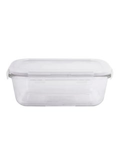 LOCK & LOCK OVEN GLASS RECTANGULAR FOOD CONTAINER 630 ML  - Image 2