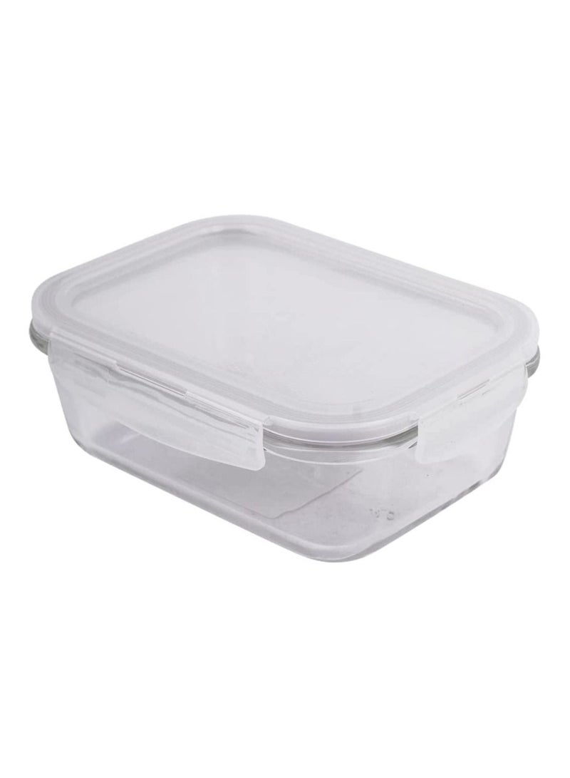 LOCK & LOCK OVEN GLASS RECTANGULAR FOOD CONTAINER 630 ML - Image 3