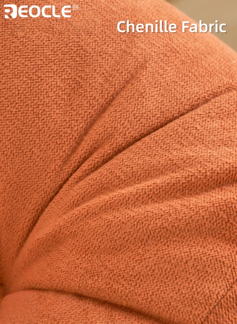 ريوكل وسادة قطنية مريحة بتصميم دعم الظهر ووسادة مريحة - مسند ظهر للكرسي بغطاء قابل للتنفس للمكتب والطلاب والقيلولة - Image 5