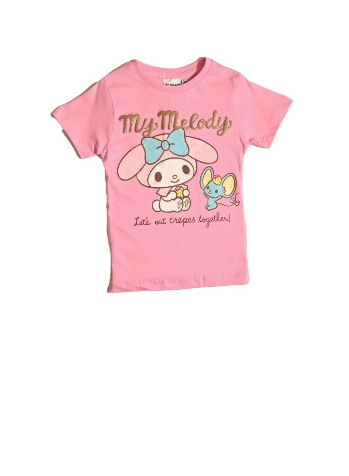 MY MELODY MY MELODY GIRLS T-SHIRT & SHORT SET‬
