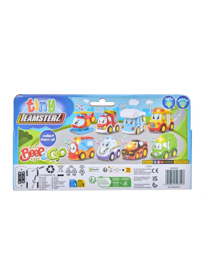 Teamsterz Tiny Teamsterz Beep and Go 2 Pack (4 Assorted) - Image 3