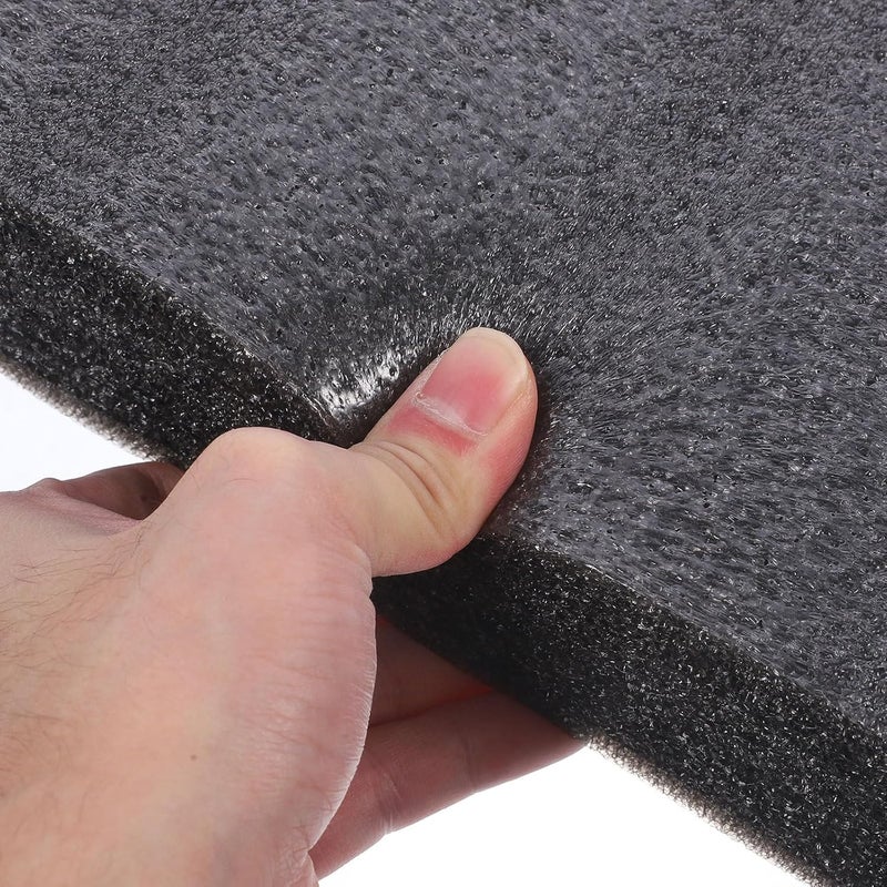 FOMIYES 4 Pcs Black Pearl Foam Boards 25x15x5cm Multi-use Cuttable Packing Liners Inserts Cushioning Foam for Craft and Shipping Protection - Image 4