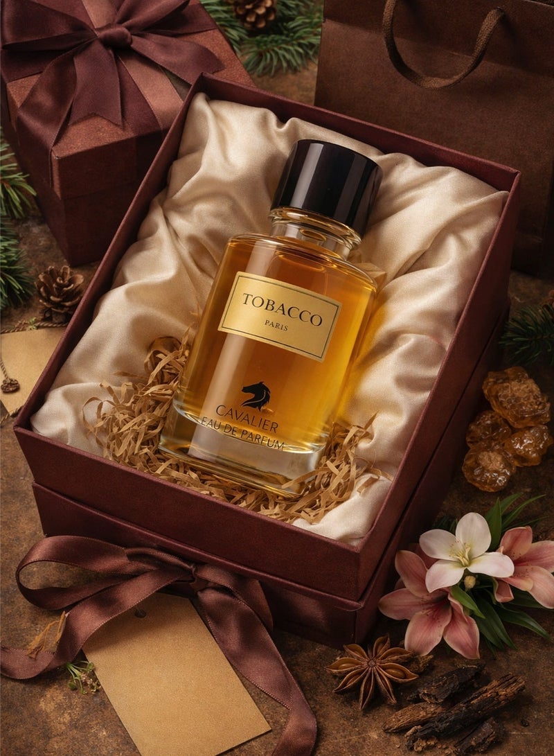 Cavalier Perfume Luxury Men’s Perfume The Cavalier Tobacco Paris 100ml | Long Lasting Perfume for Men with Warm Spicy & Smoky Fragrance with Honey and Floral Touch | Men's Eau de Parfum - Image 3