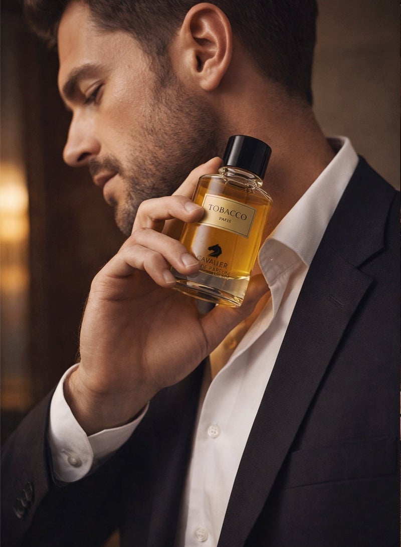 Cavalier Perfume Luxury Men’s Perfume The Cavalier Tobacco Paris 100ml | Long Lasting Perfume for Men with Warm Spicy & Smoky Fragrance with Honey and Floral Touch | Men's Eau de Parfum - Image 4