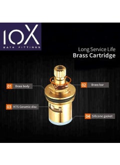 10X 10X Angle Valve 2 IN 1 AV9552  - Image 2