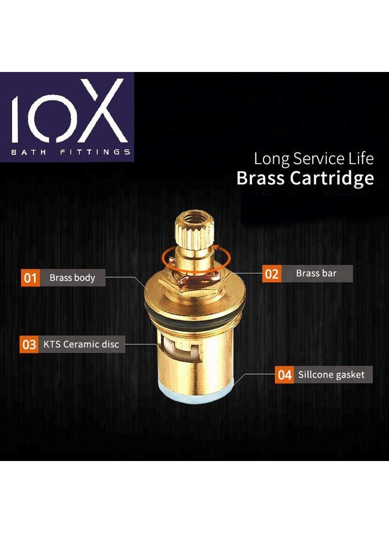 10X - 10X Angle Valve 2 IN 1 AV9552 - Image 1