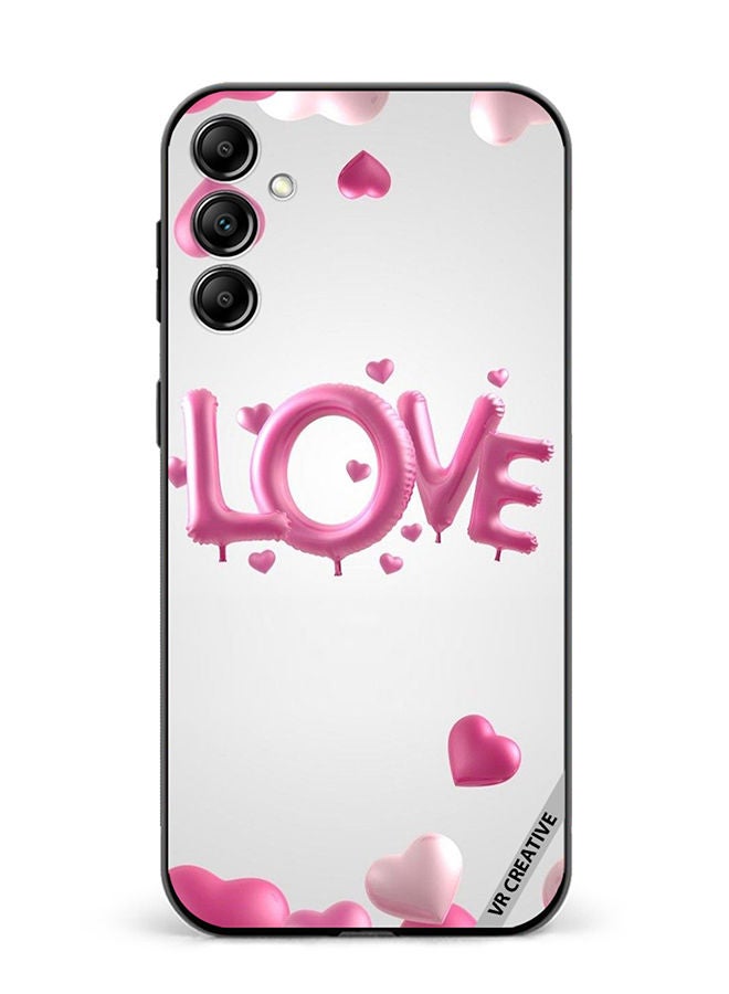 VR CREATIVE Protective Case Cover For Samsung Galaxy M14 Love And Heart Balloons Design Multicolour - Image 1