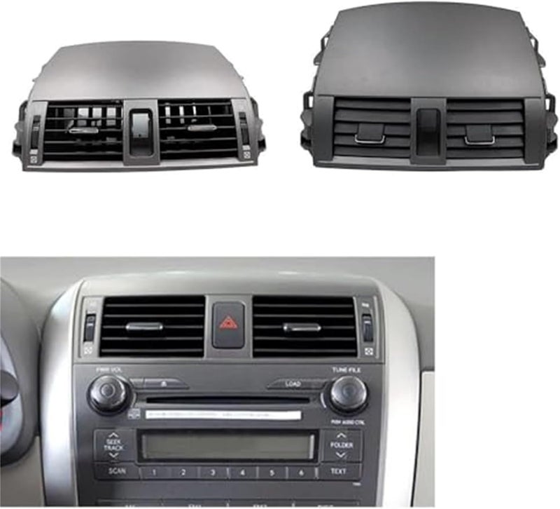 QASULER Car A/C Air Vent Outlet Panel Grille Cover for Toyota Corolla/Altis - Image 2