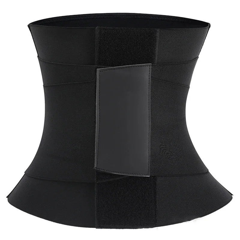 Bluejw Fitness Trimmer Slimming Waist Trainer - Abdominal Sweat Belt for Women & Men - Gym Workout Body Shaper - Image 1