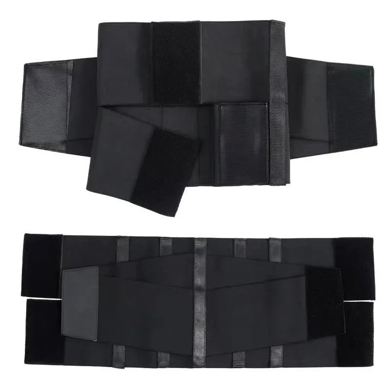 Bluejw Fitness Trimmer Slimming Waist Trainer - Abdominal Sweat Belt for Women & Men - Gym Workout Body Shaper - Image 2