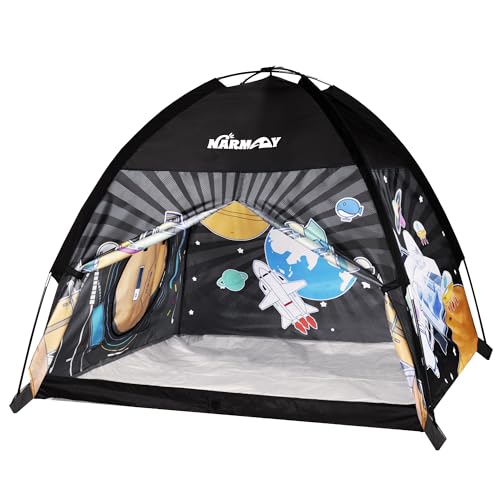 NARMAY Play Tent Space World Dome Tent for Kids IndoorOutdoor Fun  48 x 48 x 40 inch - Image 1