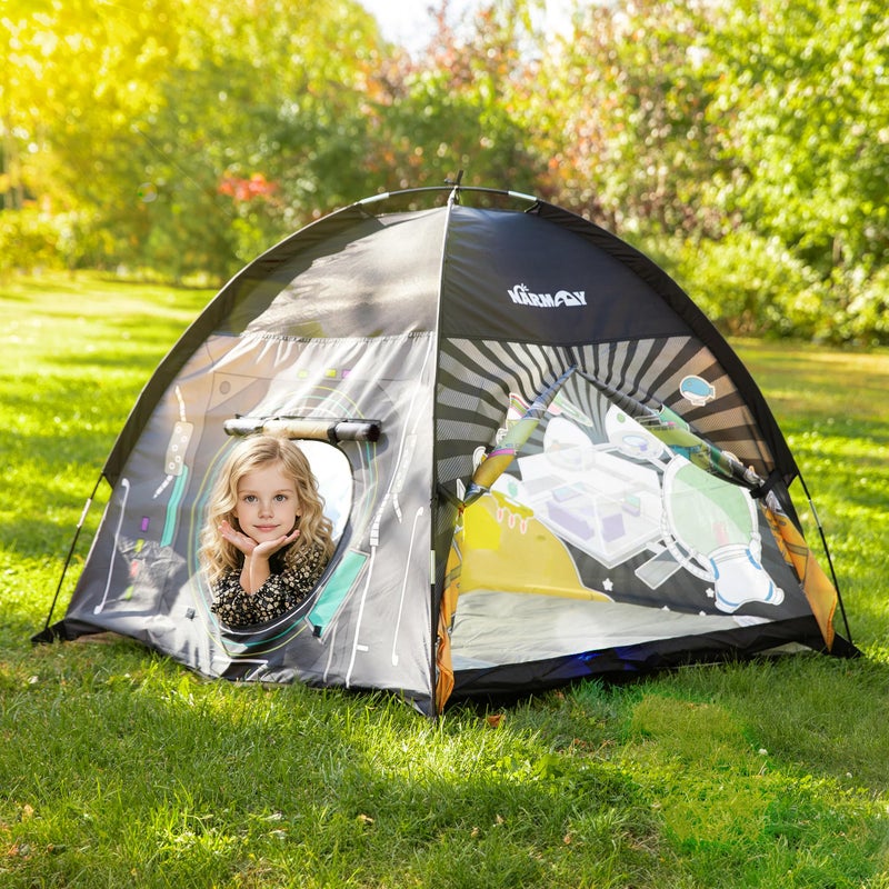 NARMAY Play Tent Space World Dome Tent for Kids IndoorOutdoor Fun  48 x 48 x 40 inch - Image 3