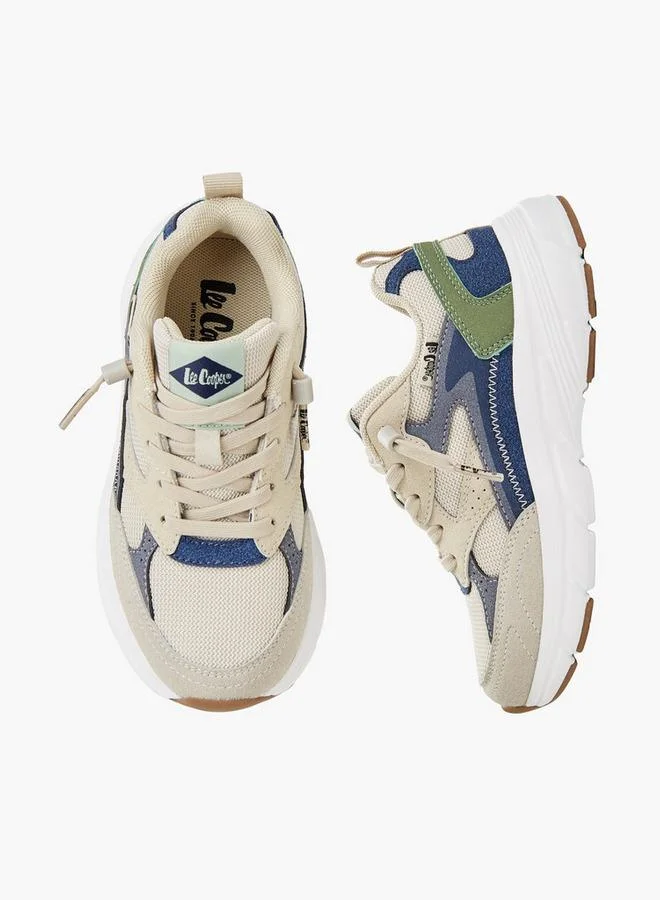 لي كوبر Boys Lace-Up Ankle Sneakers