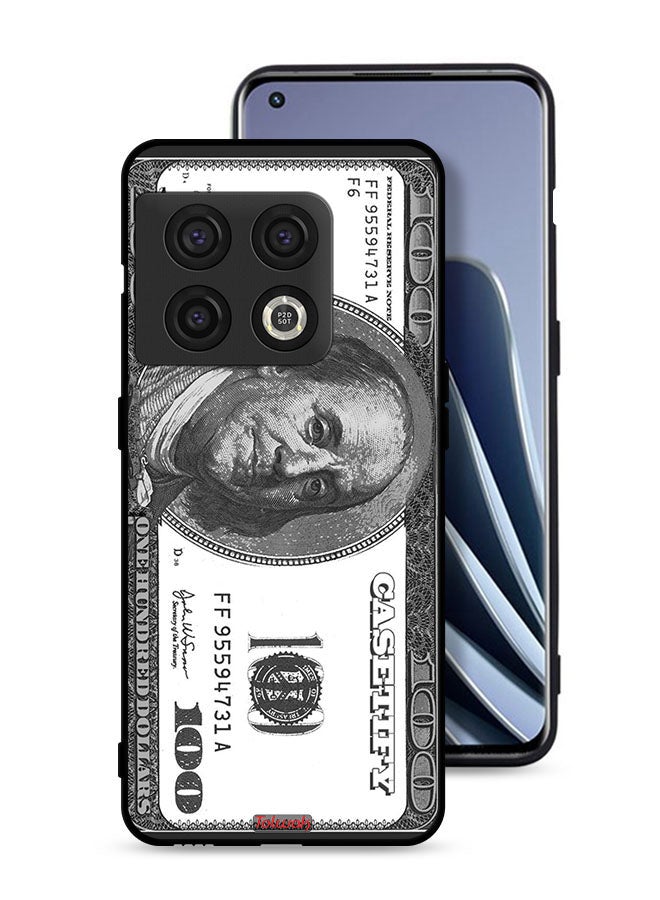 Tolwak OnePlus 10 Pro 5G Protective Case Cover Dollar Pattern - Image 1