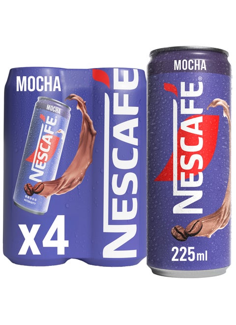 عبوة موكا قهوة مثلجة جاهزة للسفر