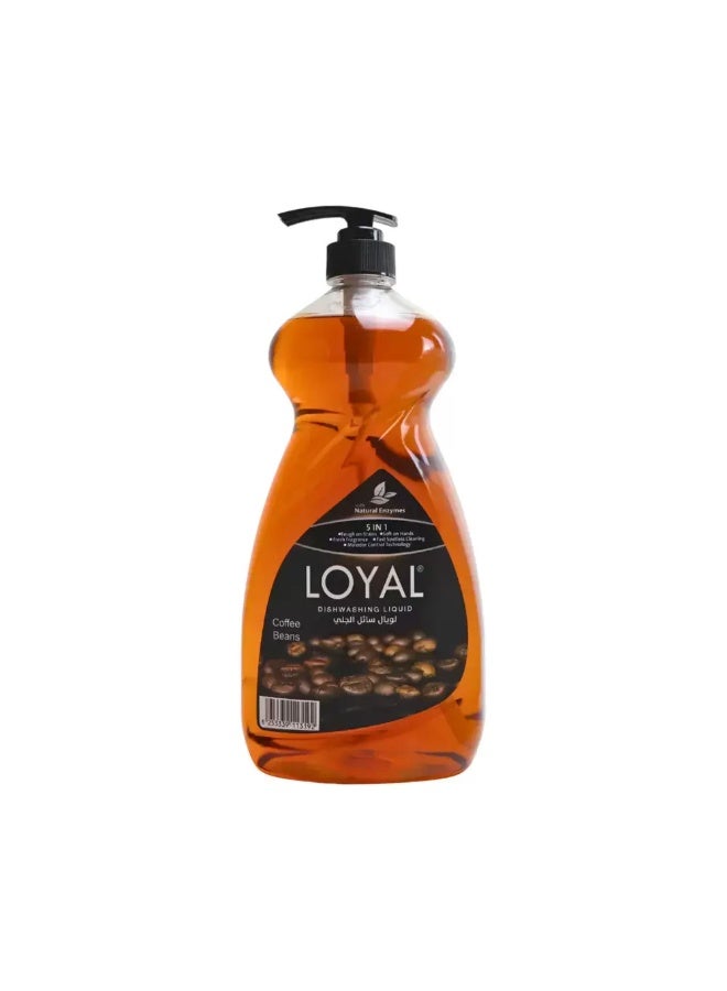 Loyal 5 in 1 Dishwashing Liquid with Coffee Beans fragrance- 1.5 Ltrs - Image 1