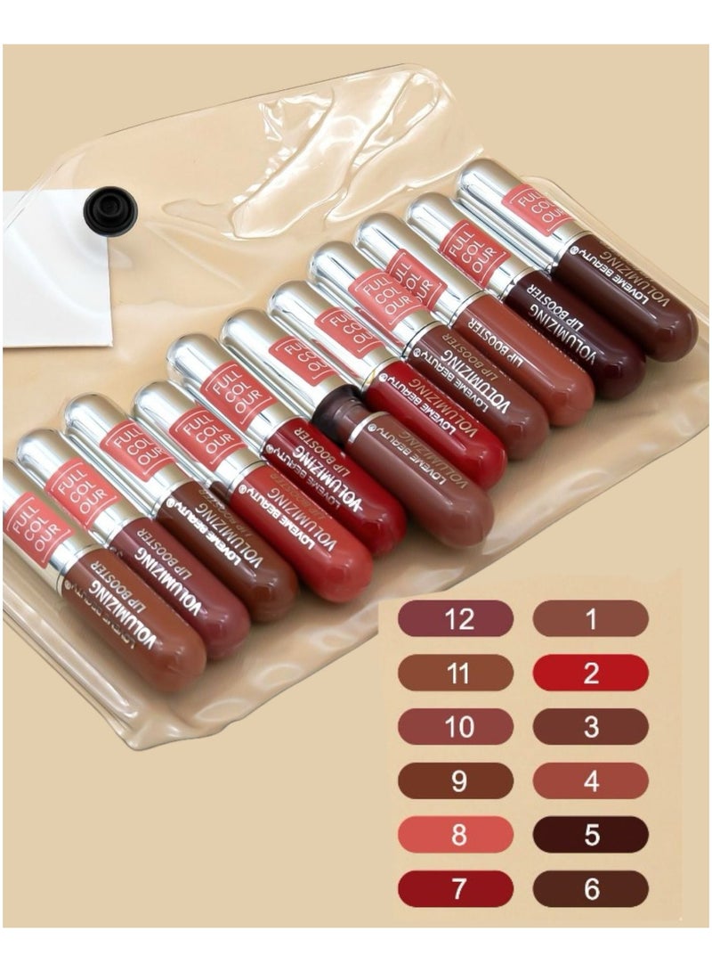 لافمي بيوتي  أحمر شفاة ثابت سائل ميني 12 قطعة - Image 1