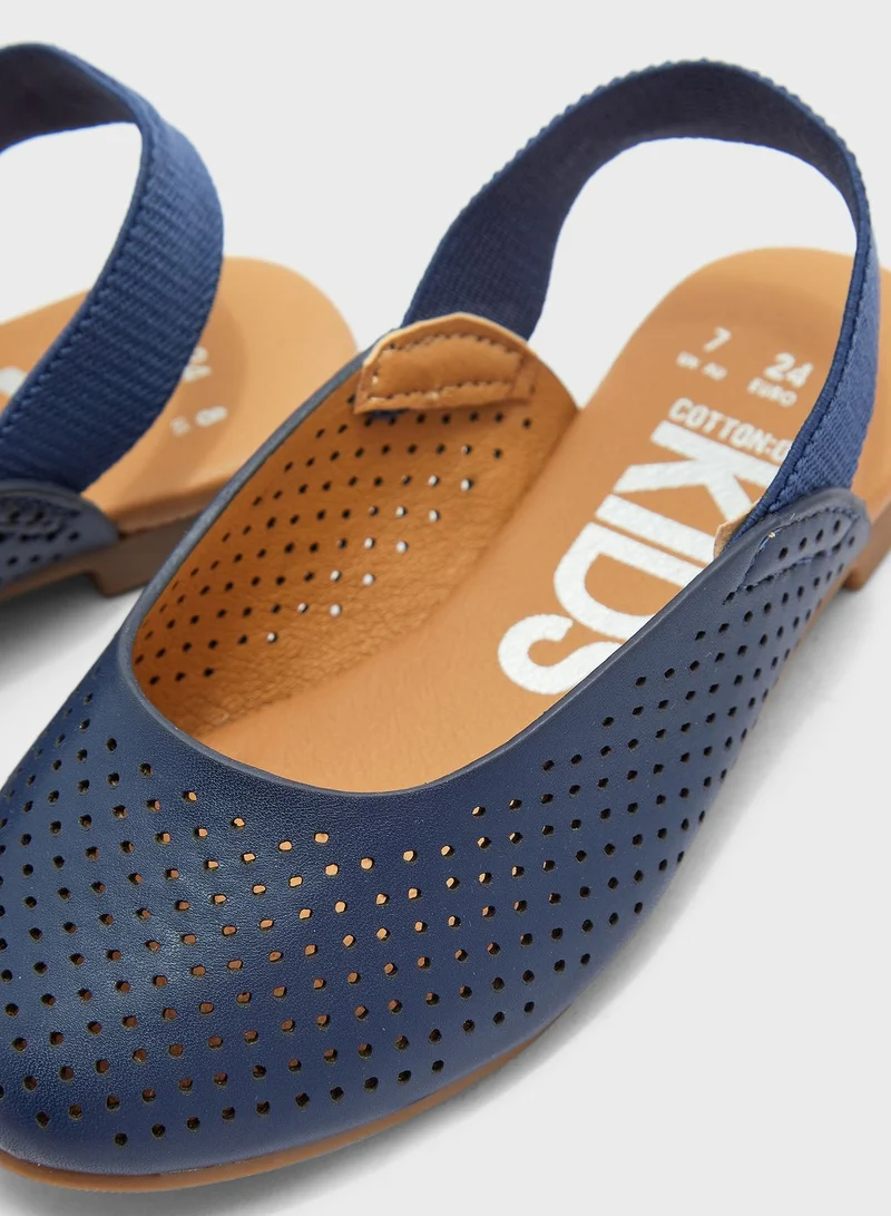 Cotton On Kids Perforated Slip On
