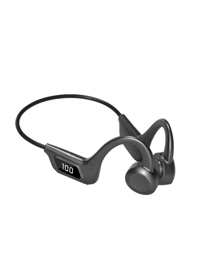 Neutral Q33pro Digital Display Bone Conduction Air Conduction Bluetooth Portable Neck Hanging Sports Wireless 5.1 Version - Image 4