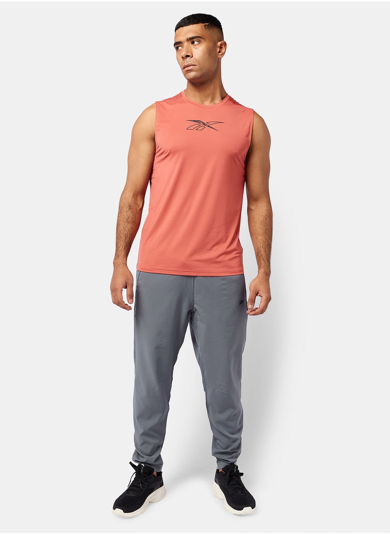 Reebok - Wor Woven Pant - Cdgry6 - Image 1
