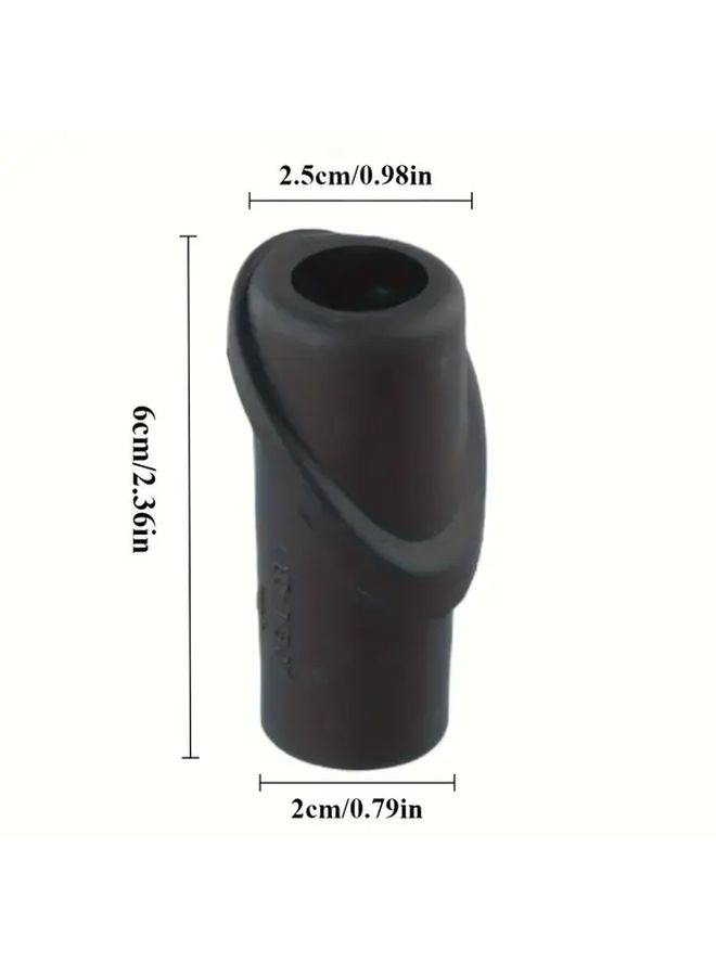 1pc Car Antenna Mounting Base Assembly Durable Rubber Construction Secure Clamp Design Compatible With 2001 2009 Models Vehicle Audio Upgrade Sturdy Mounting Base Without Battery Black - Image 2