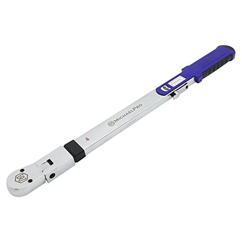 MichaelPro 12Inch Drive Split Beam Torque Wrench with Flex Head 40 250 ftlb Torque Range 4 Accuracy Professional Grade MP001209