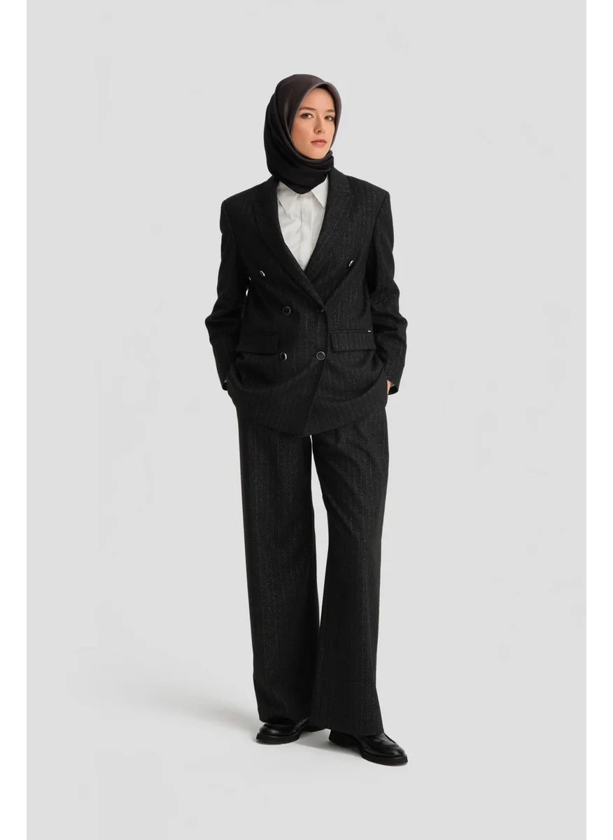 ARMINE Glittery Trousers 24K2714 Black