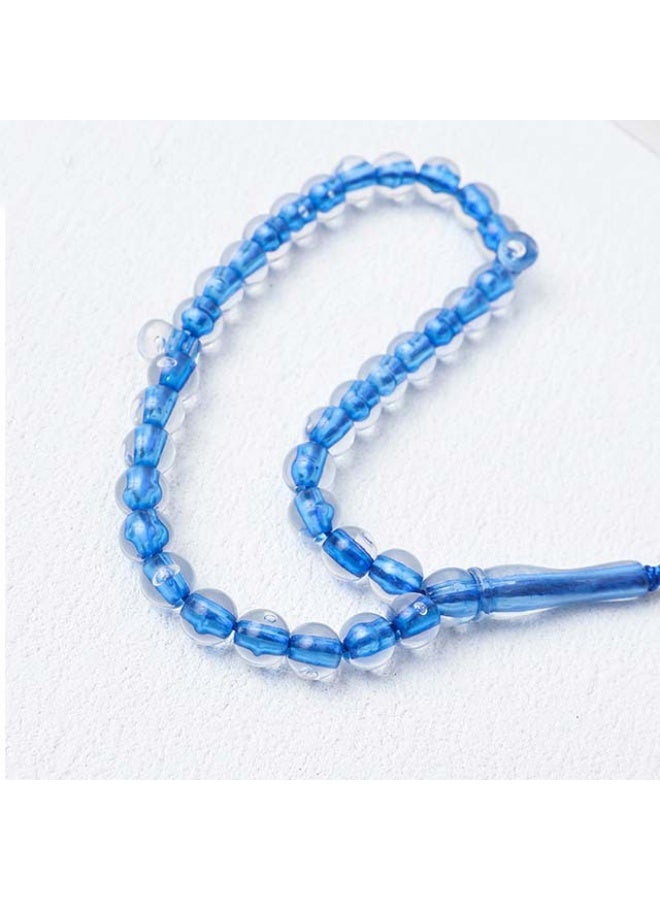 NIBEMINENT 33 Muslim Prayer Beads Blue/8mm