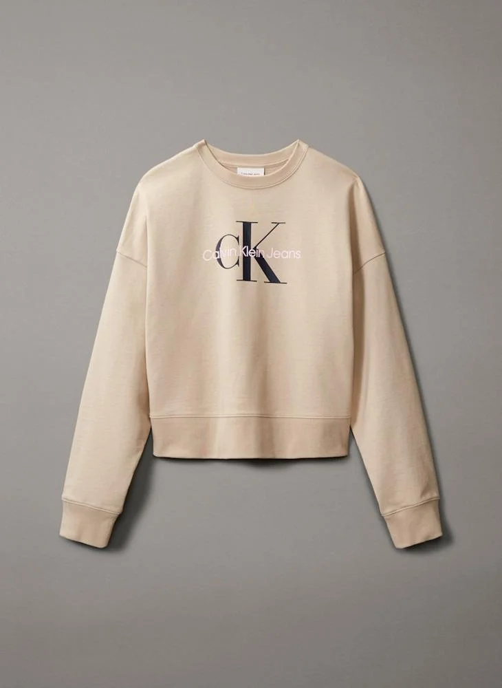 Calvin Klein Jeans Logo Crew Neck Sweatshirt