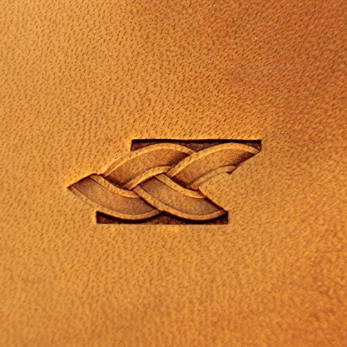 DandS ltd Leather Stamp Tool, Professional Metal Craft Tool for Leatherworking, Embossing, Carving & Stamping Projects, Belts, Wallets & DIY, Compatible with Mallet, #251 - Image 2