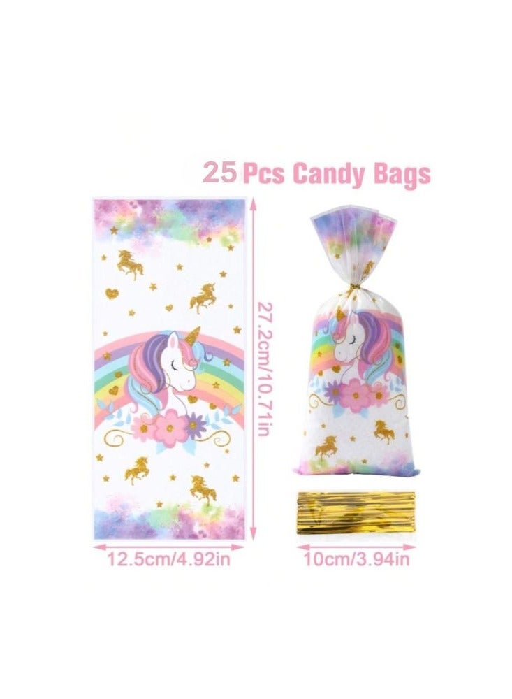 Candy Favor Bags for birthday party and baby shower decorations 25 pcs - Image 2