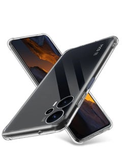 Techie Xiaomi Poco F5 TPU Soft Corner Ultra Slim Clear Case Shockproof Anti Fingerprint Transparent Protective Back Cover  - Image 2