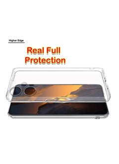 Techie Xiaomi Poco F5 TPU Soft Corner Ultra Slim Clear Case Shockproof Anti Fingerprint Transparent Protective Back Cover  - Image 3