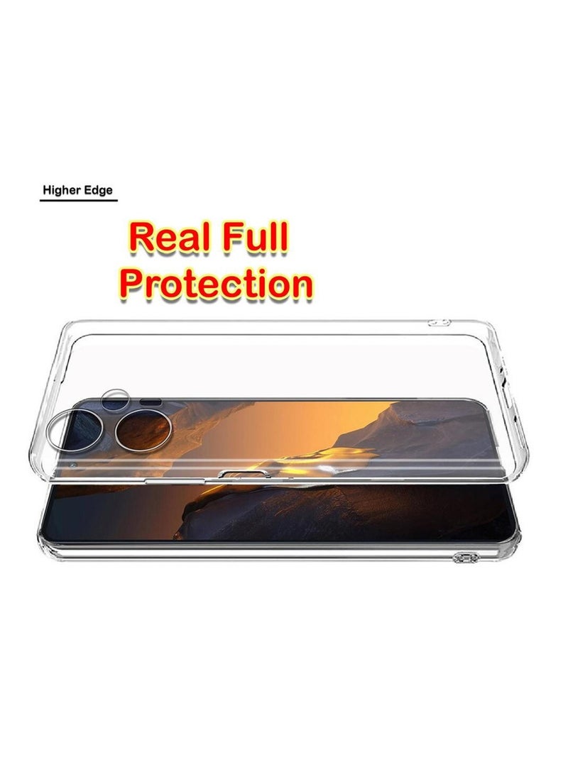 Techie غطاء شفاف مضاد للصدمات من TPU ناعم وزاوية رفيعة لجهاز Xiaomi Poco F5 - Image 3