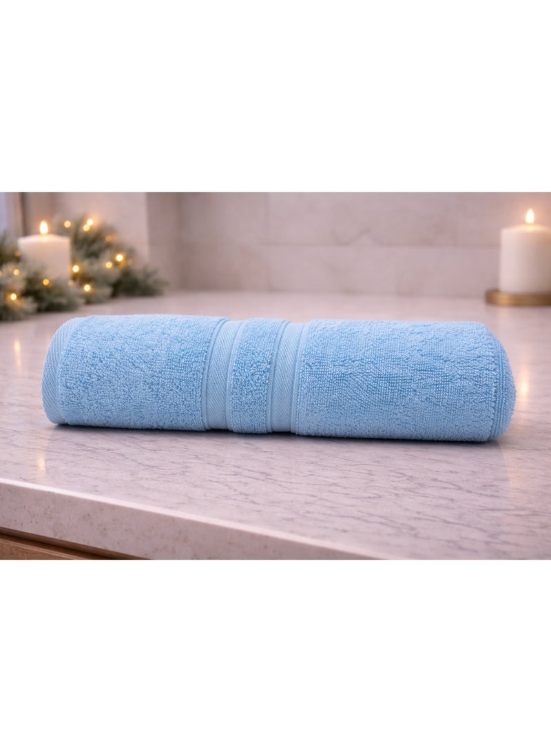 تى ام هوم TM HOME Premium  Jacquard Towel  – Large 120×60 cm – 750g Ultra-Absorbent 100% Egyptian Cotton – Soft, Durable - Image 2