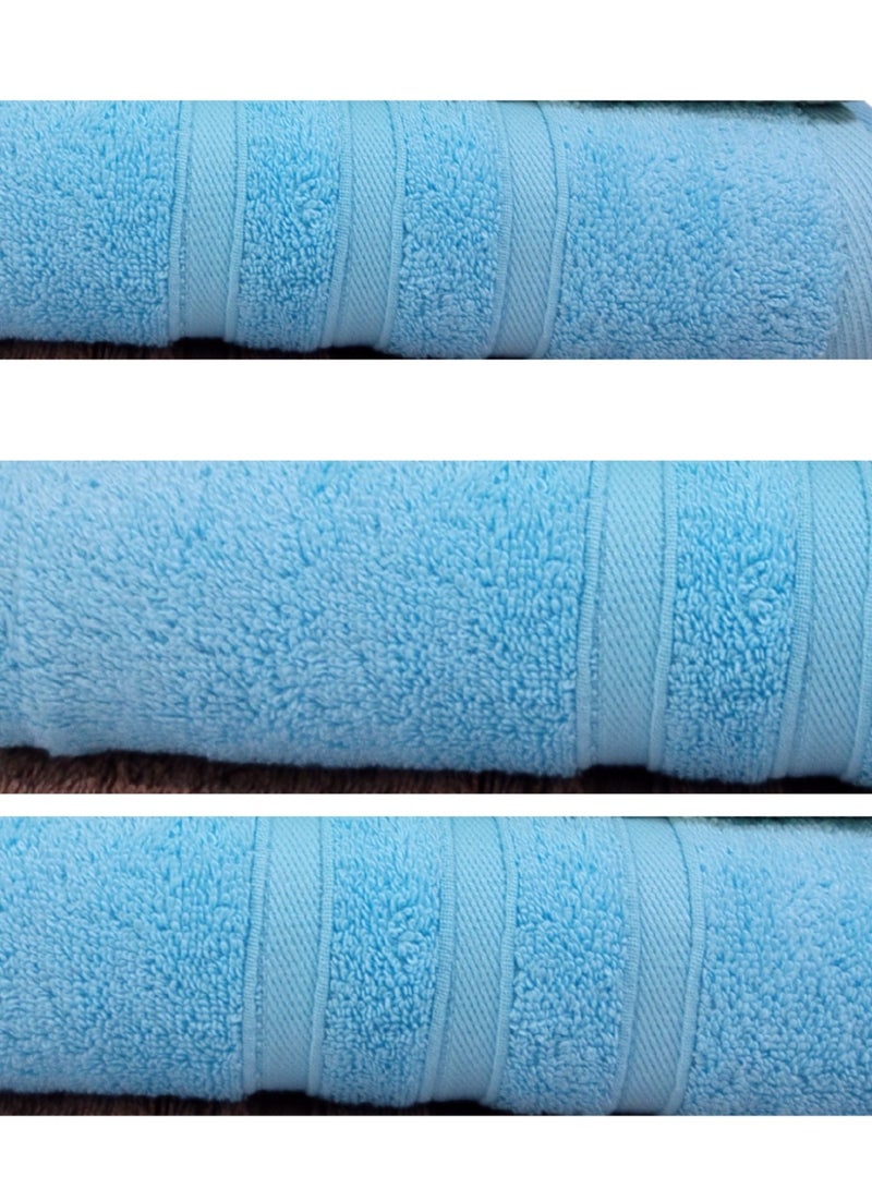 تى ام هوم TM HOME Premium  Jacquard Towel  – Large 120×60 cm – 750g Ultra-Absorbent 100% Egyptian Cotton – Soft, Durable - Image 3