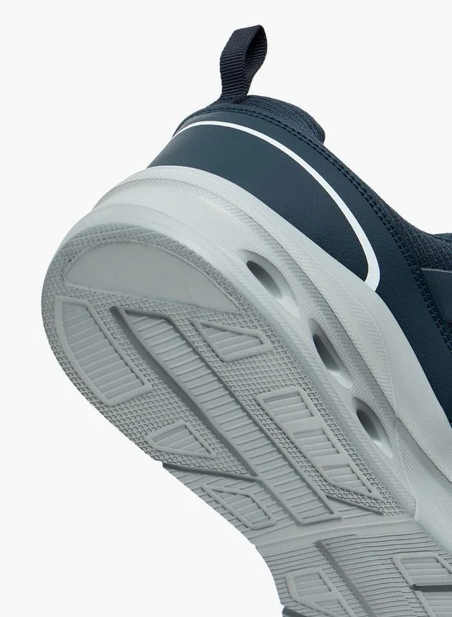 Kappa NAVY Men Logo Lace-Up Sports Shoes for Men | Best Price UAE
