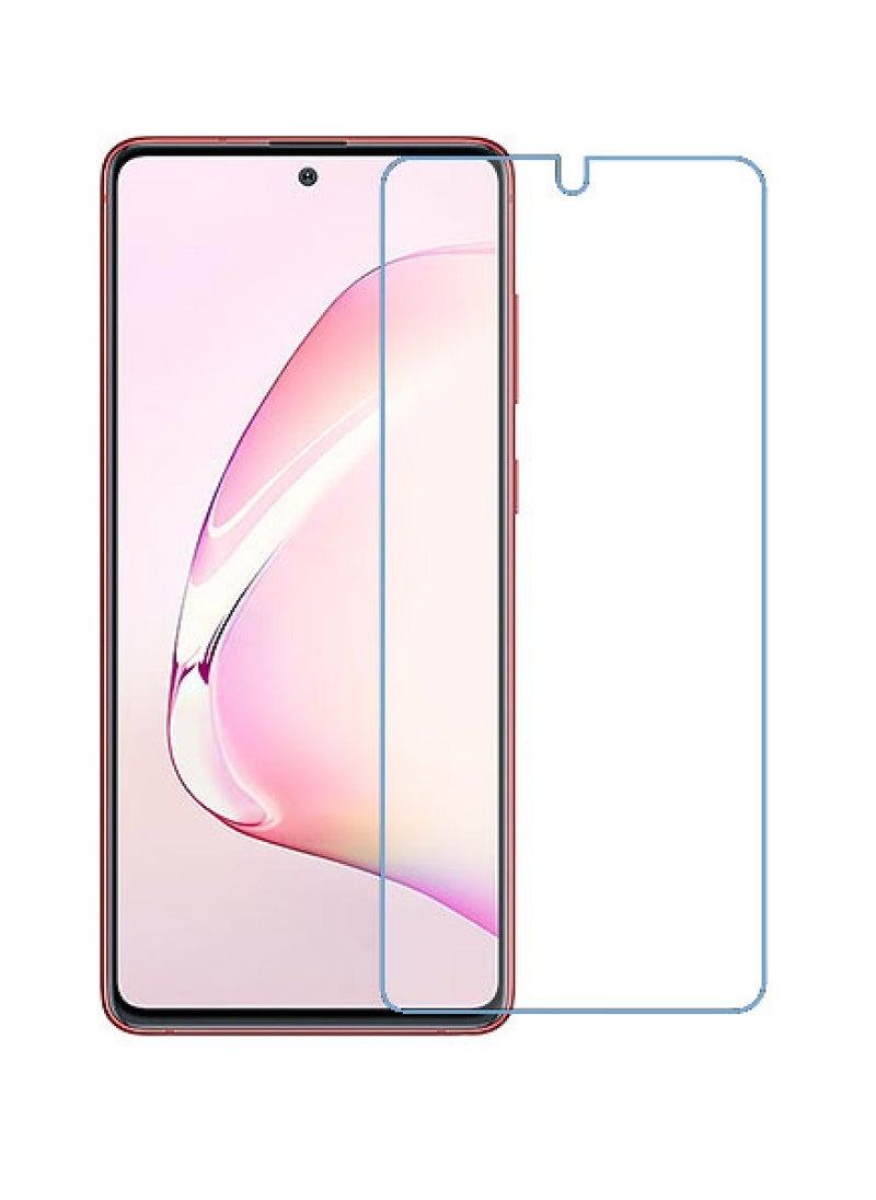 Super Tempered Glass Screen Protector Clear Designed For Samsung Galaxy Note 10 Lite Full Screen Coverage And Bubble Free - Image 1