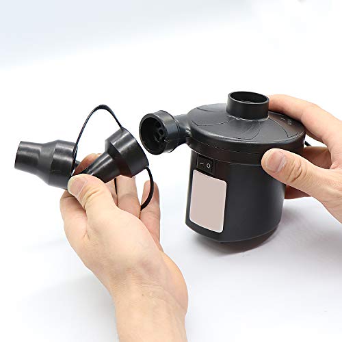 OIIKI 3 Set Replacement Nozzles, Plastic Pump Nozzles, 3 Size for Air Bed, Air Pump Nozzles for Inflatables, Air Mattress, Black - Image 4