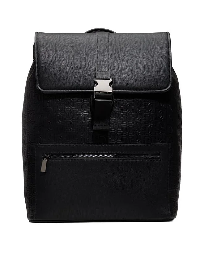 الدو Merlos Men Black Backpack