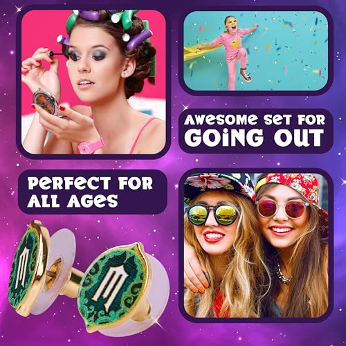 Wicked Jewelry Set for Women Elphaba And Glinda Cute Accessories Earrings, Necklace & Charm Bracelet Stuff - Gifts for Her - Image 5