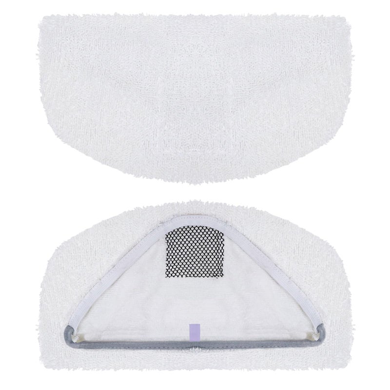 Jirmory 4 PACK Steam Mop Replacement Pads Compatible with Bissell Powerfresh Steam Mop 1940 1806 1544 2075 2685A 2181 2814 Series, Model 1940A 1940W 19405 2075A 2685A 5938, Microfiber Washable, Reusable - Image 4