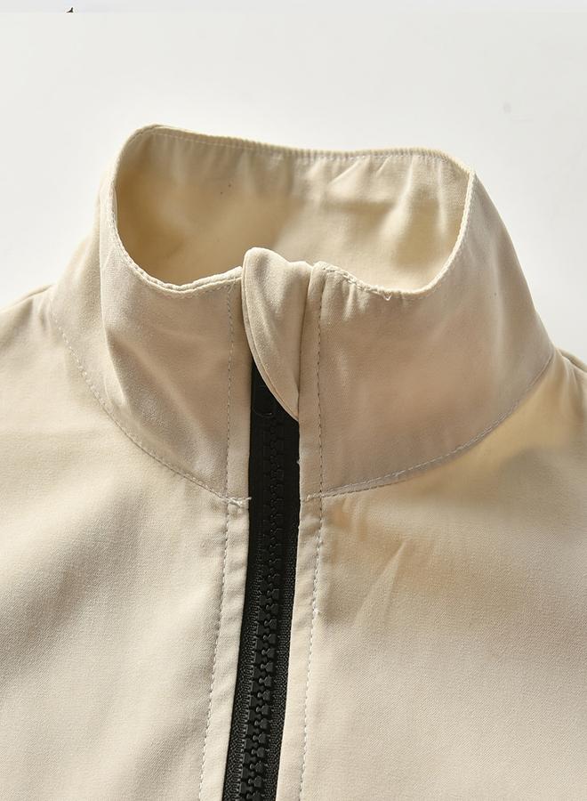 Take Two Boys Color Block Zip Up Long Sleeve Jacket - Image 3