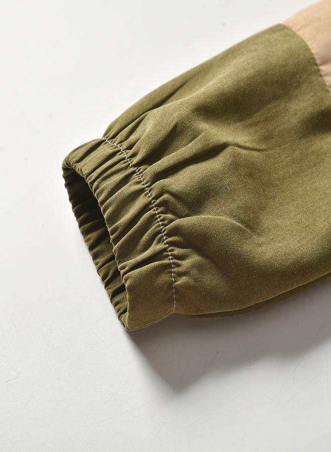 Take Two Boys Color Block Zip Up Long Sleeve Jacket - Image 4