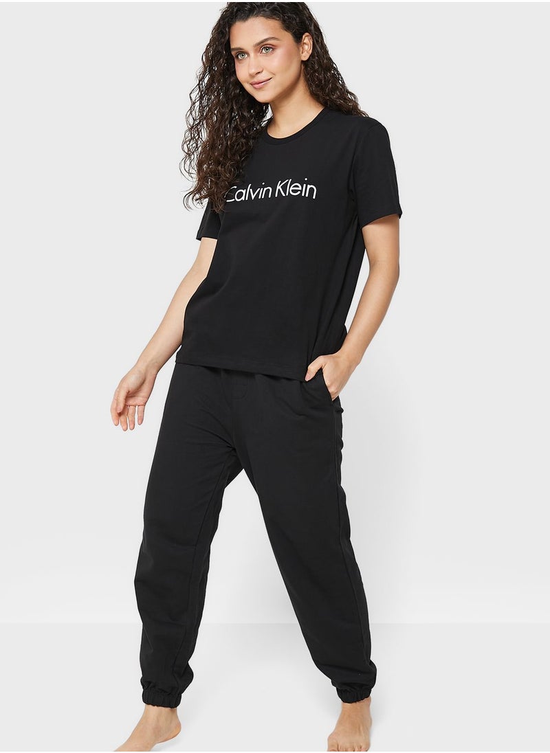 CALVIN KLEIN - High Waist Sweatpants - Image 1