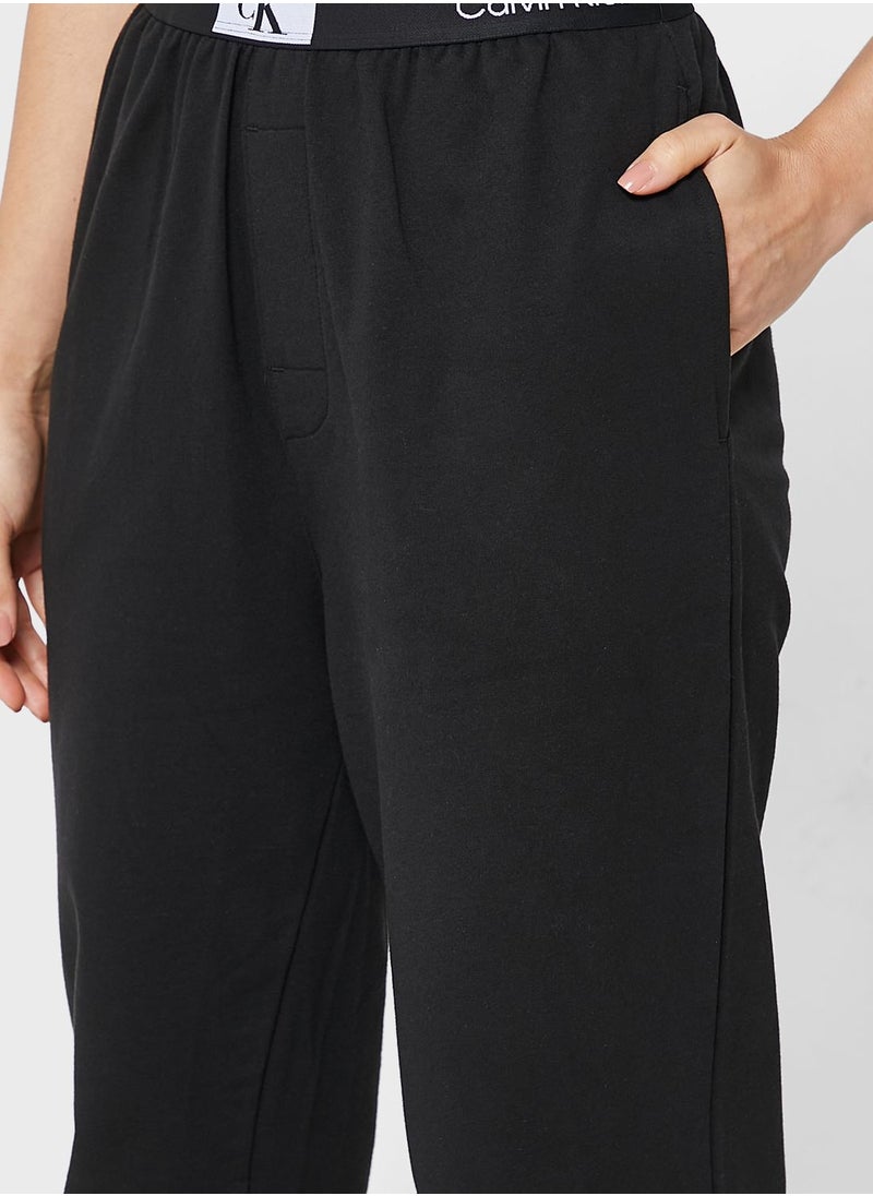 CALVIN KLEIN - High Waist Sweatpants - Image 1