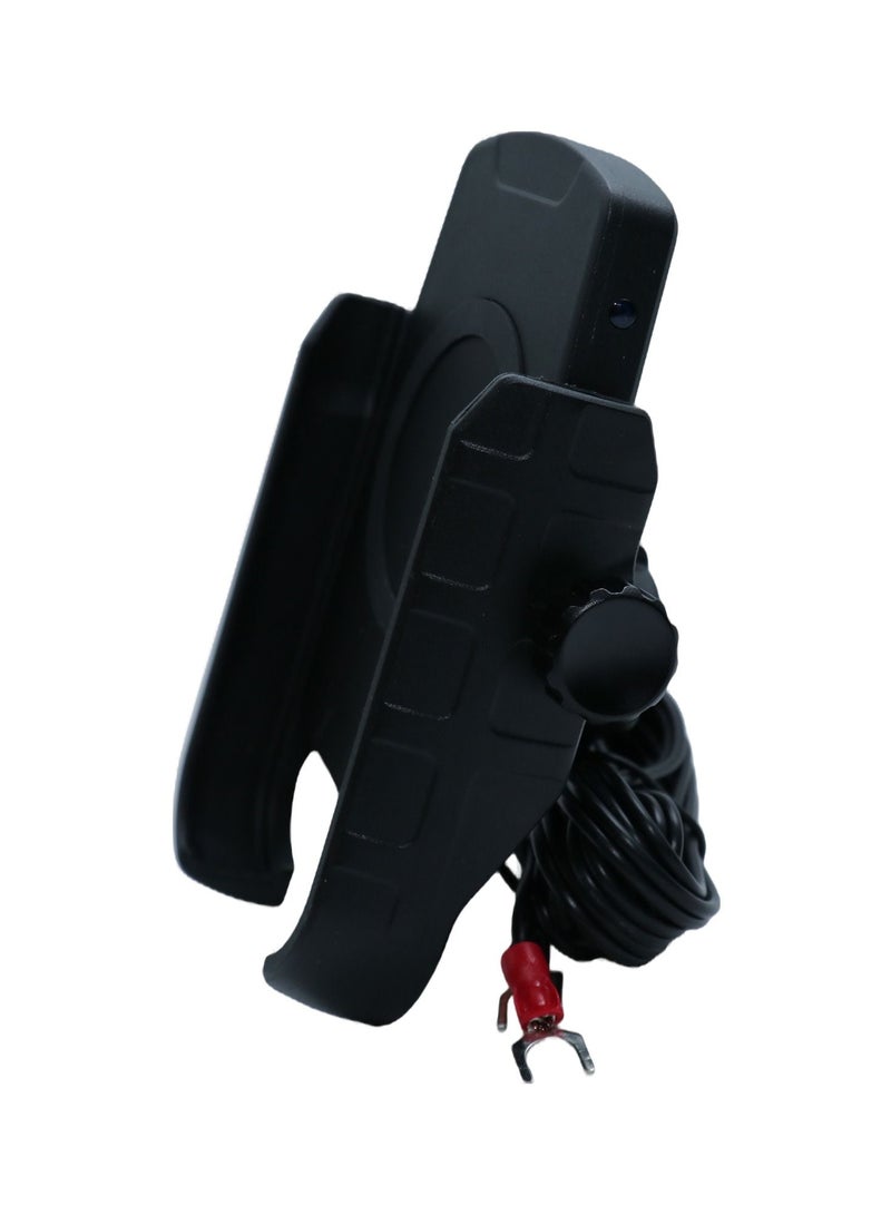 Generic Phone Holder for Bike KPH-CM9S with Wireless Charger, Black 874425 - Image 1