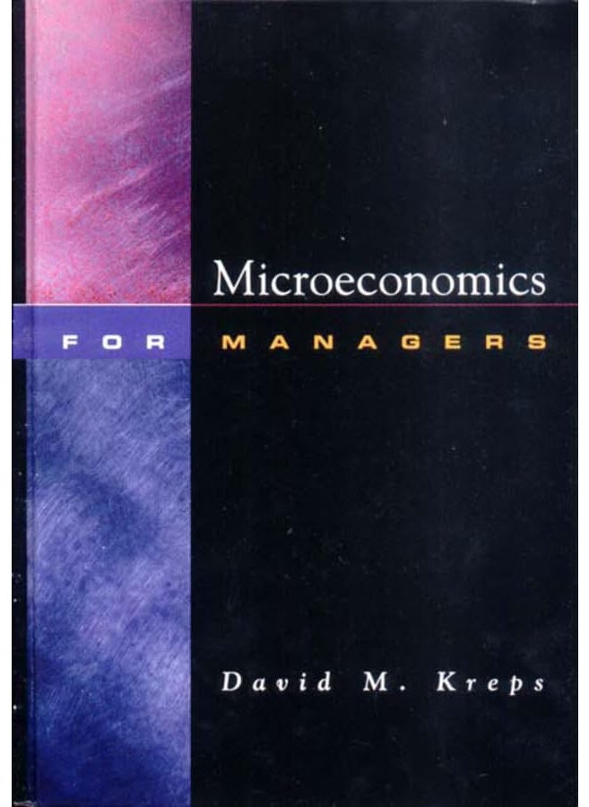 Microeconomics For Managers 