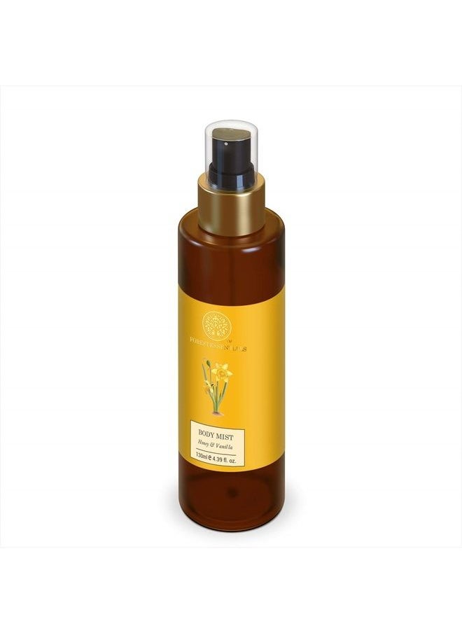 Forest Essentials - Body Mist Honey & Vanilla 130ml - Image 1