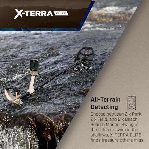 MINELAB X-Terra Elite Bundle, Waterproof, All Terrain Metal Detector for Adults, Multi-IQ Precision Targeting with Simultaneous Multi-Frequency Technology, Includes PRO-FIND 40 Pinpointer - Image 4